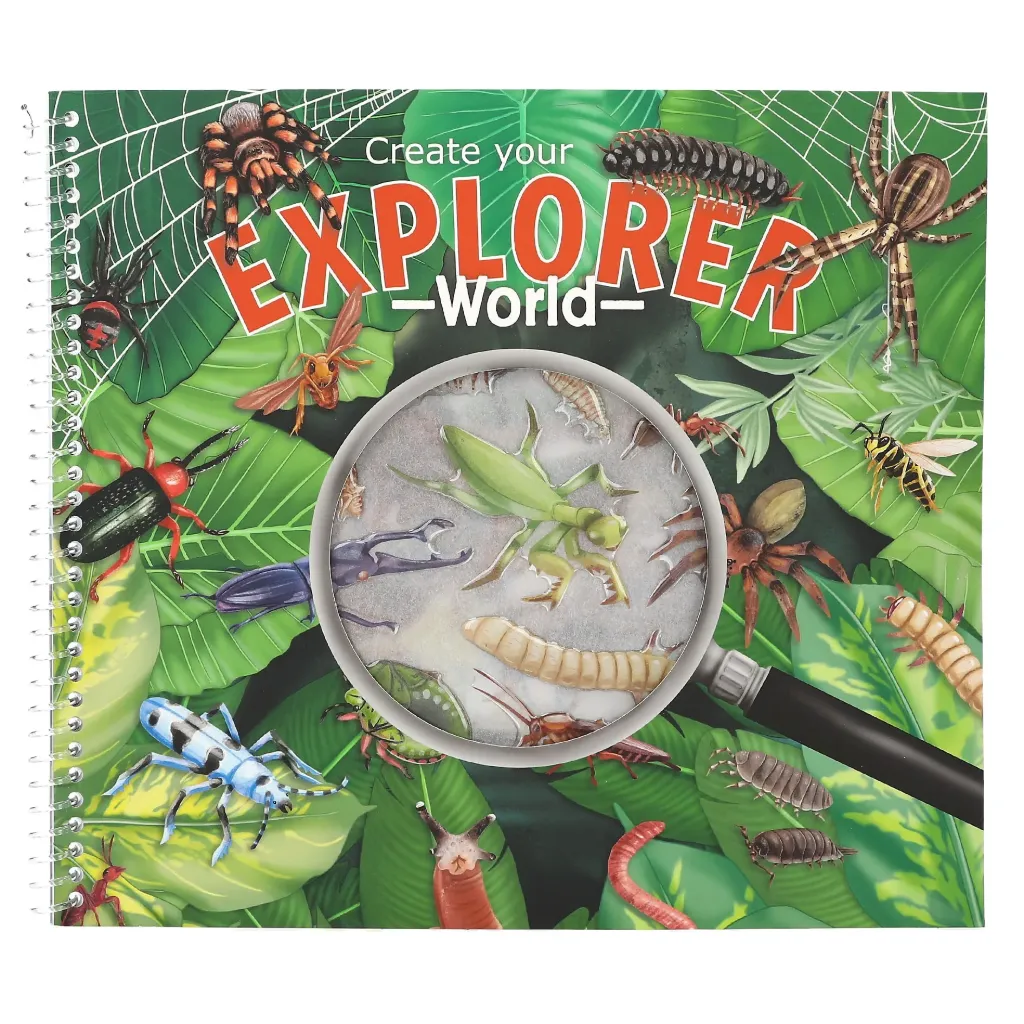 [13599] Create your Explorer World met reliëfstickers