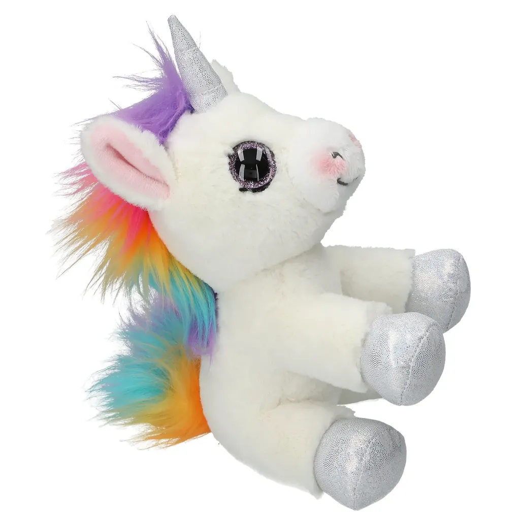 [13634] Ylvi - Peluche licorne blanche 22 cm