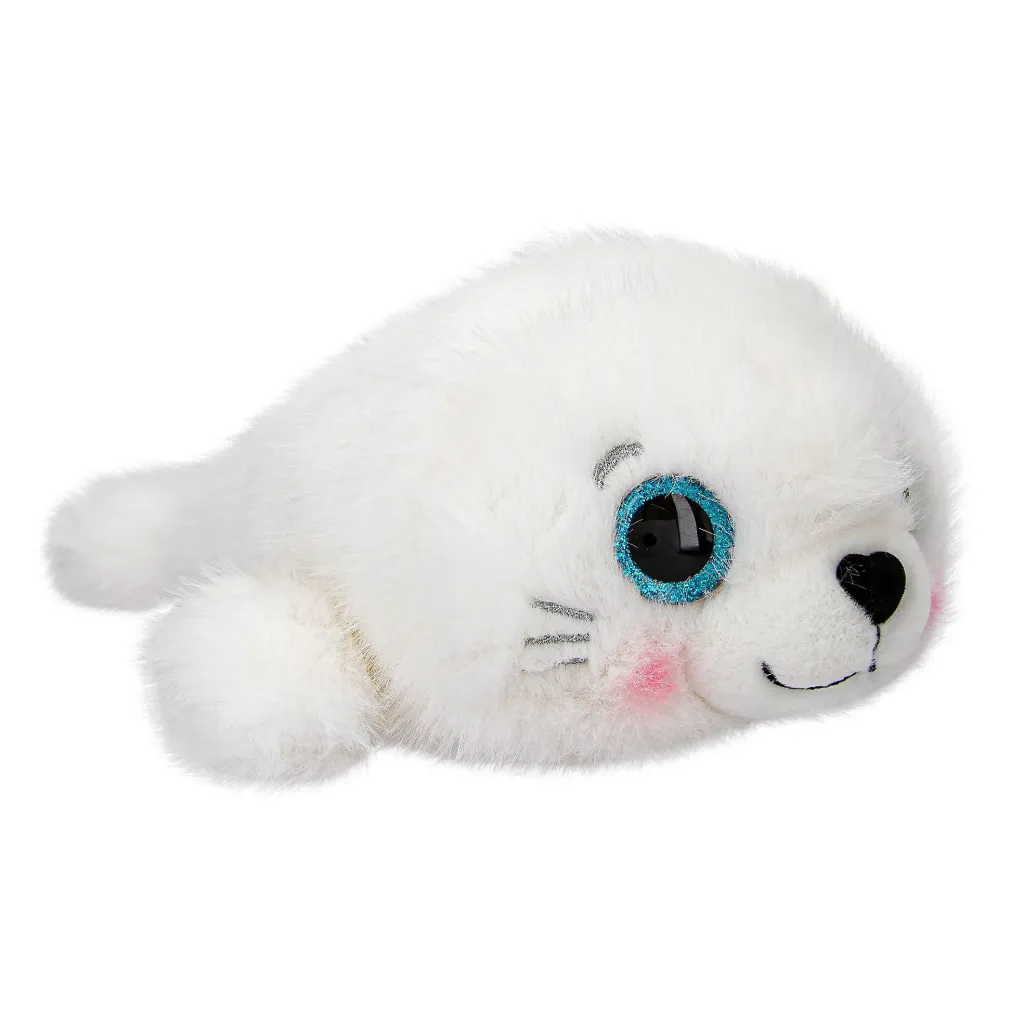 [13772] Princesse Mimi - Peluche phoque blanc Robby