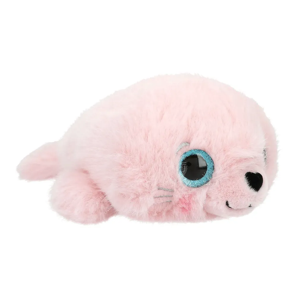 [13906] Princesse Mimi - Peluche phoque rose Robby