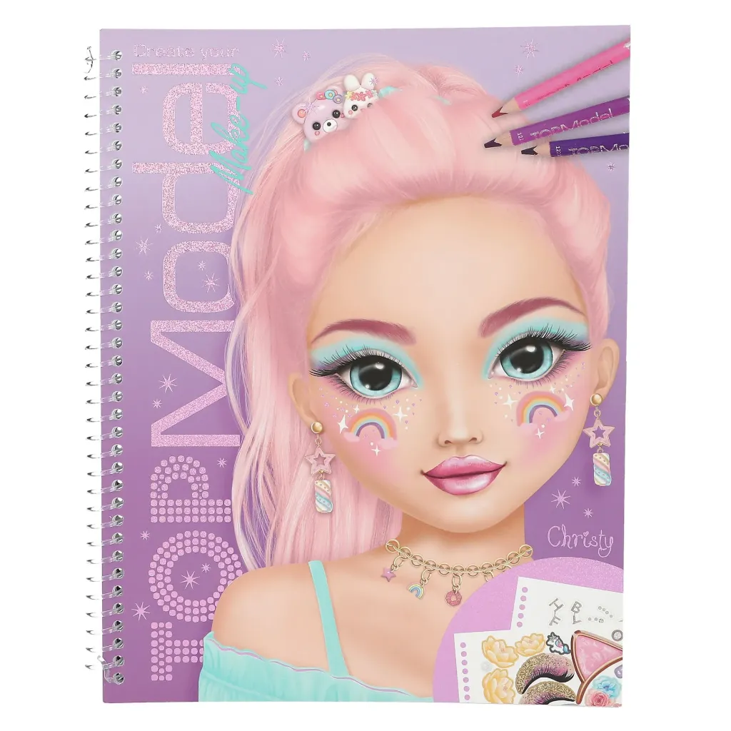 TOPModel - Make up kleurboek