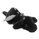 SNUKIS - Dragon en peluche, noir