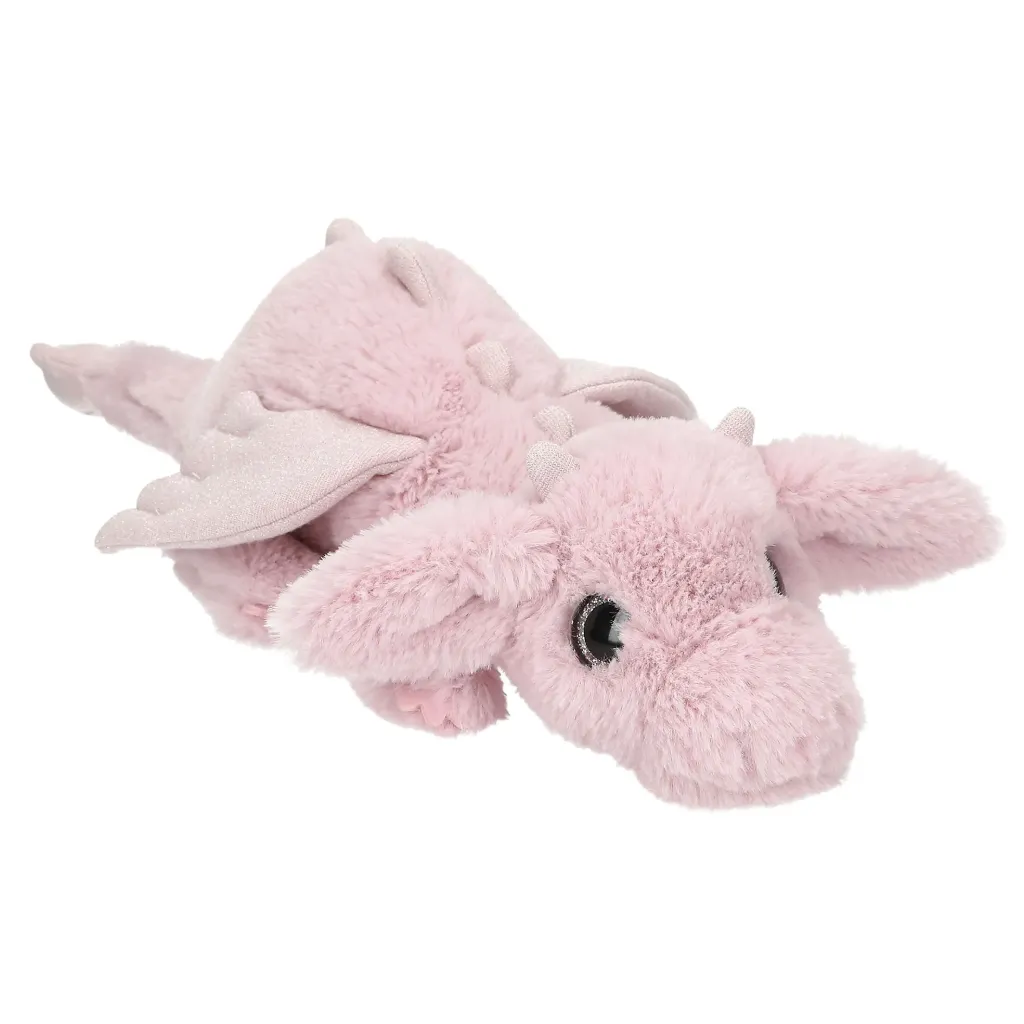 [14183] SNUKIS - Dragon en peluche, rose