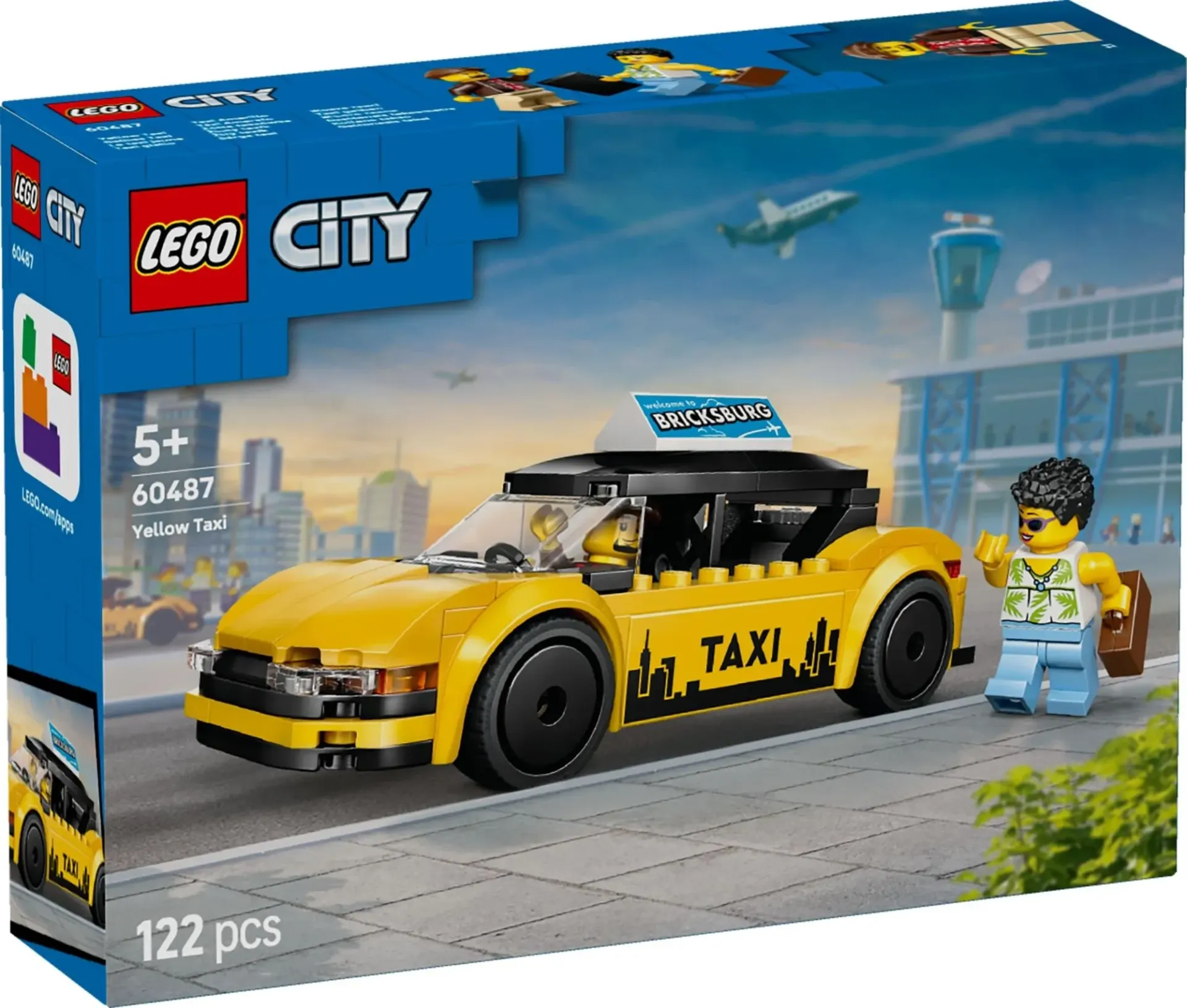 Lego City - Gele taxi