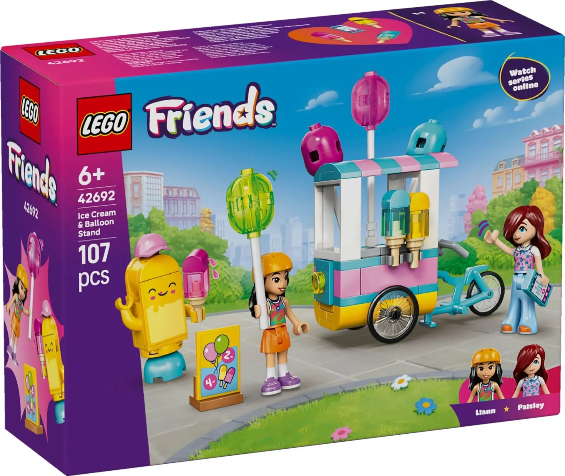 Lego Friends - Le stand de glaces et de ballons
