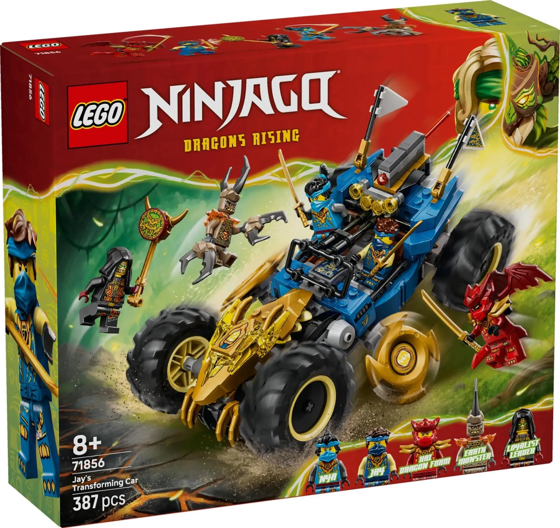 [71856] Lego Ninjago - La voiture transformable de Jay