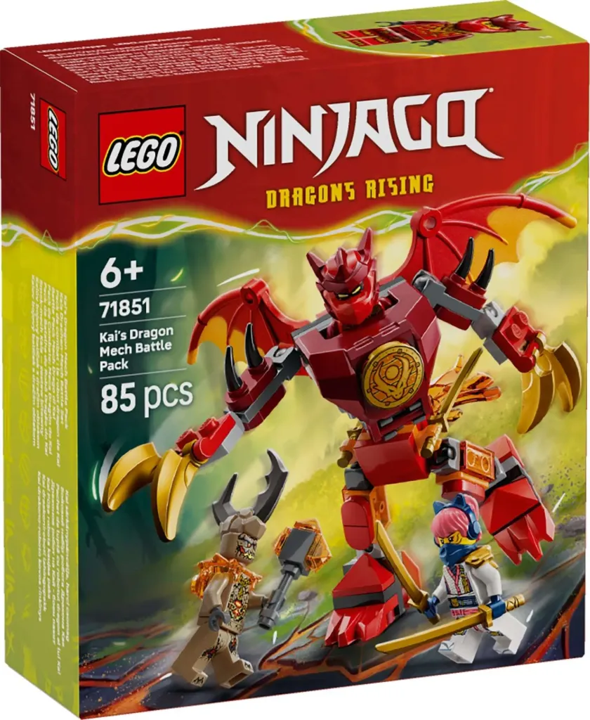 [71851] Lego Ninjago - Pack de combat : le robot dragon de Kai