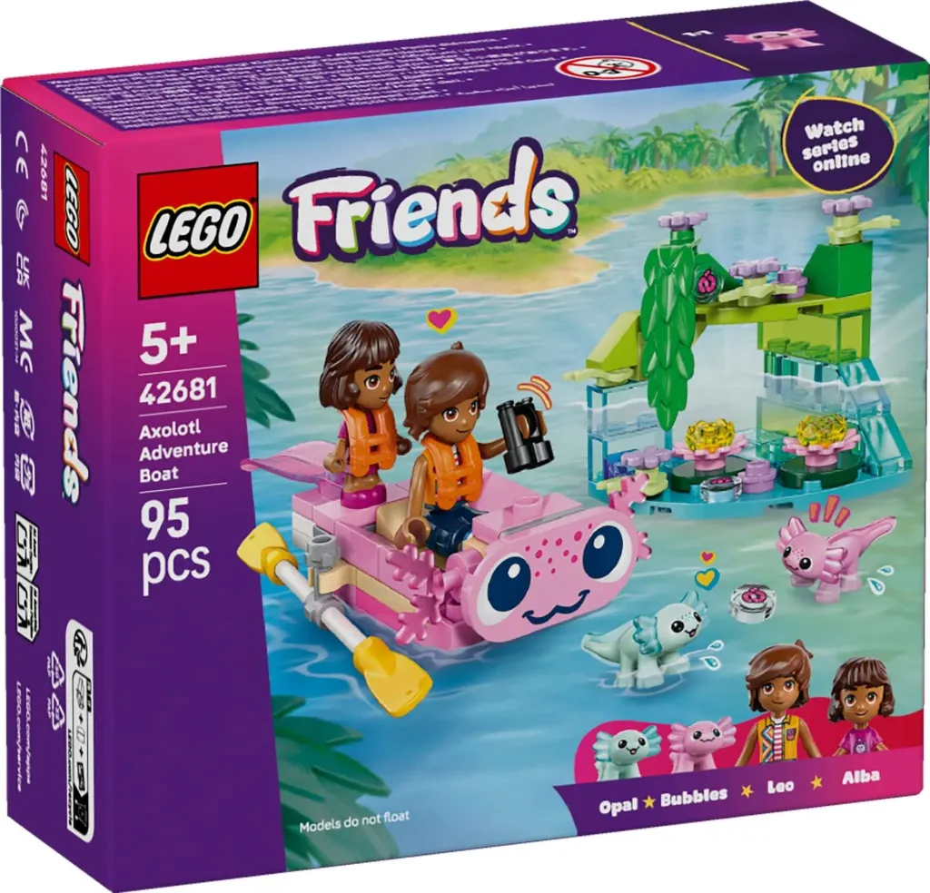 [42681] Lego friends - Le bateau d’aventures axolotl