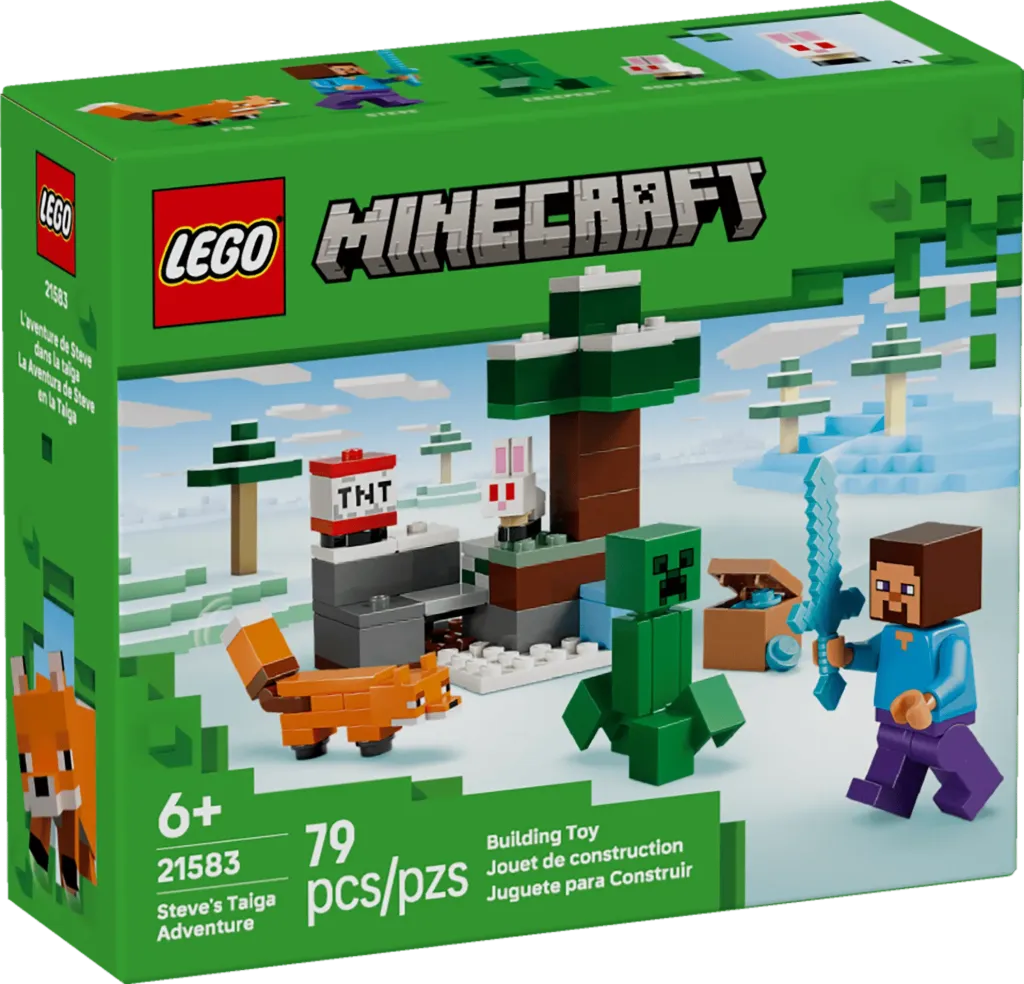 [21583] Lego Minecraft - Les aventures de Steve dans la taïga