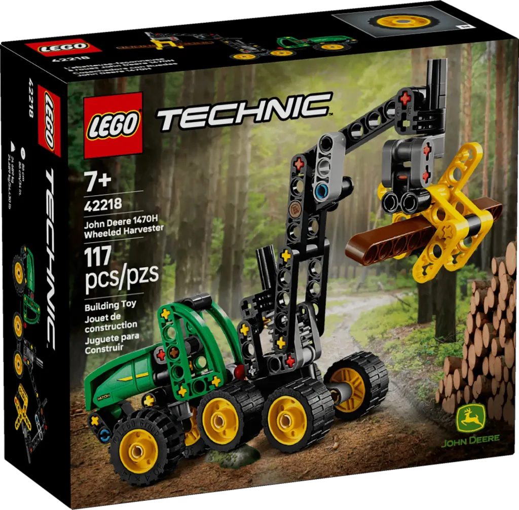 Lego Technic - John Deere 1470H houtoogstmachine