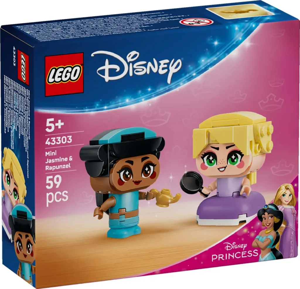 Lego Disney - Jasmine et Raiponce miniatures