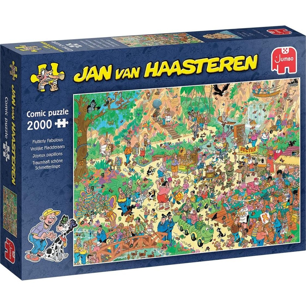 [1110100536] Jan Van Haasteren - Joyeux papillons 2000pcs