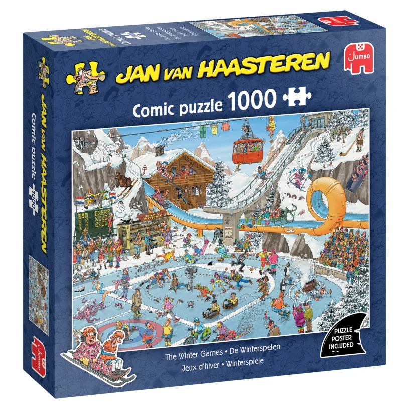 [1110100601] Jan Van Haasteren - Winterspelen 1000pcs