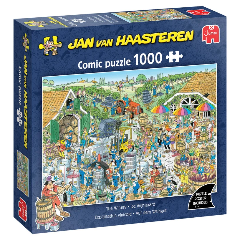 [111010000604] Jan Van Haasteren - De wijngaard 1000st