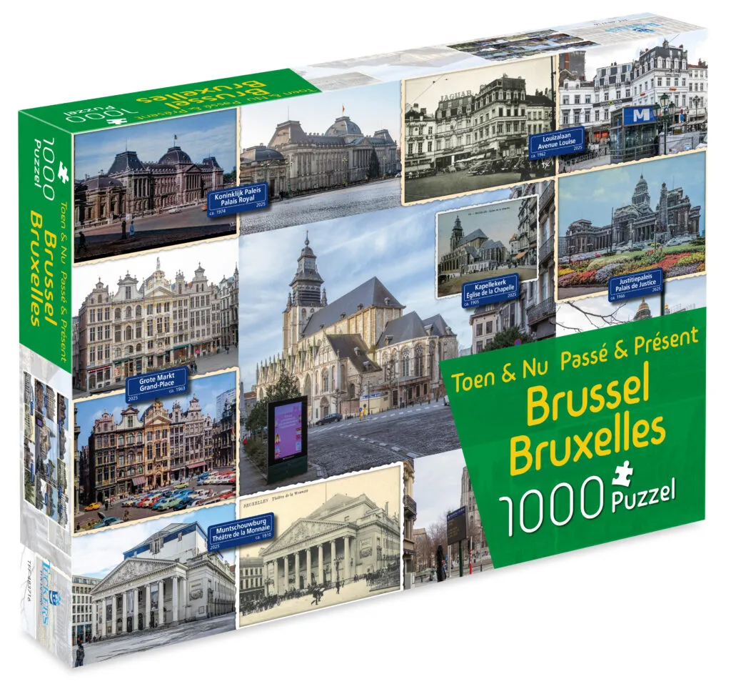 [TFF-483716] Brussel - Toen & nu puzzel 1000st