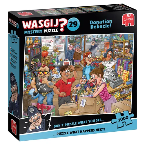 [1110100513] Wasgij? - Mystery puzzel 29: Donatiedebacle!