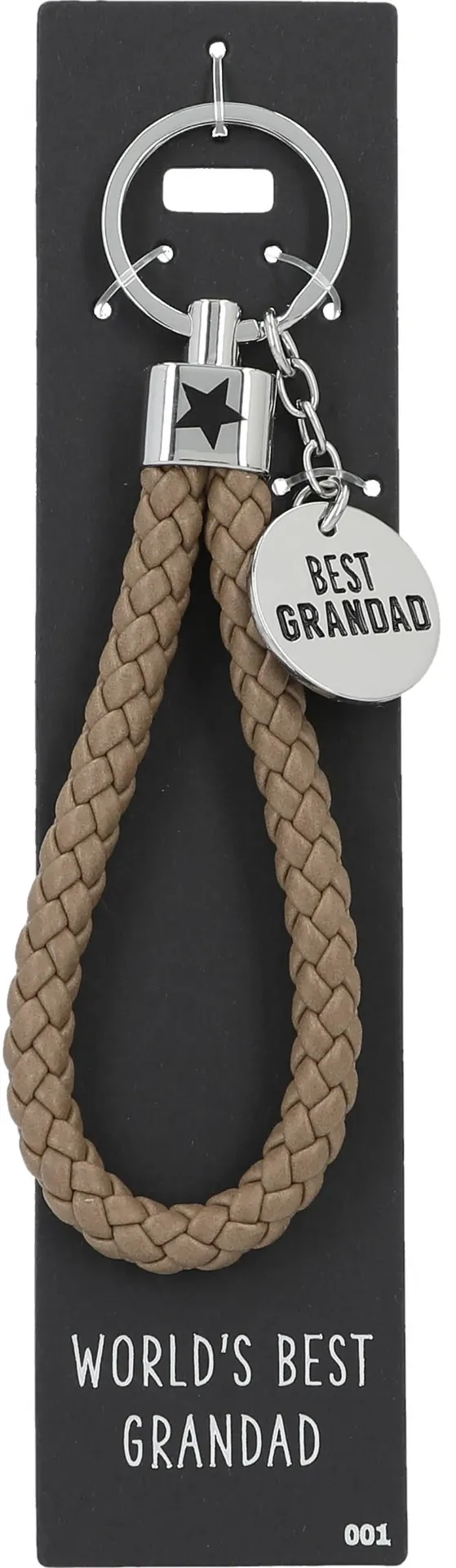 [4411807 01] Sleutelhanger Don't forget me 01: Best grandad