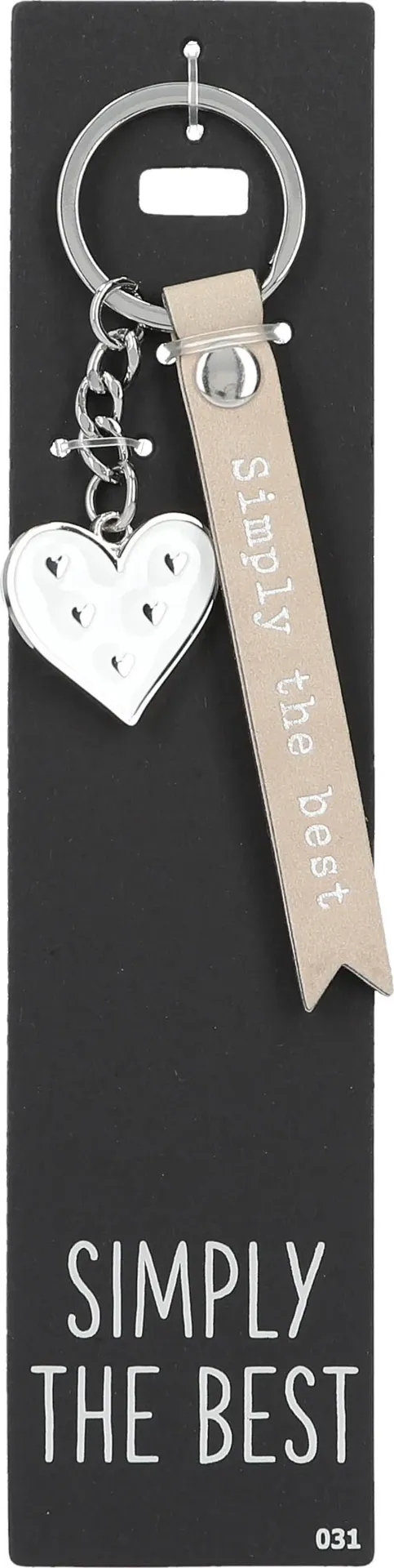 Sleutelhanger Don't forget me 31: Simply the best