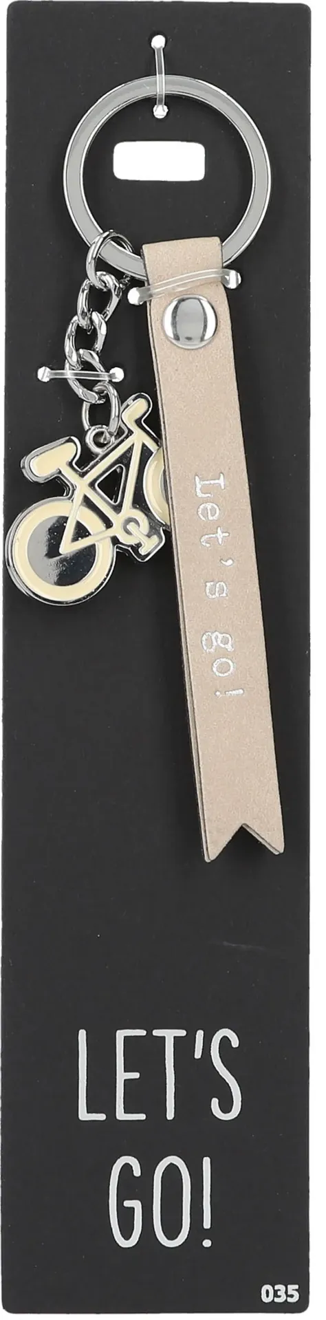 Porte-Clés Don't forget me 35: Let's go!