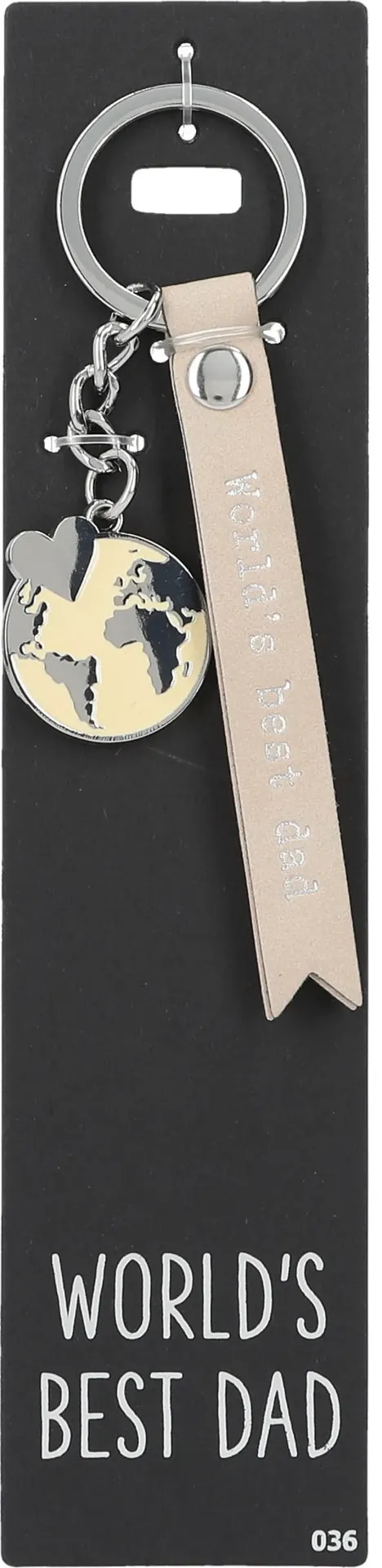 Sleutelhanger Don't forget me 36: World's Best Dad