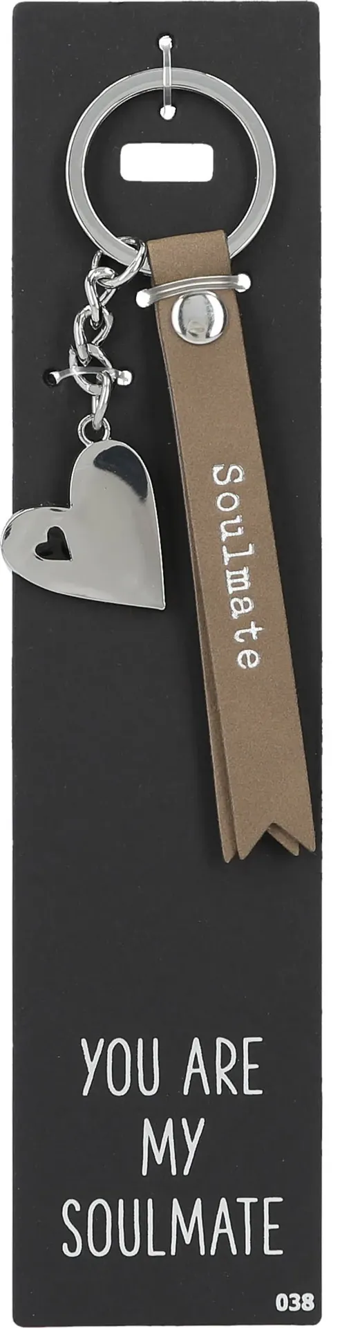 Sleutelhanger Don't forget me 38: Soulmate
