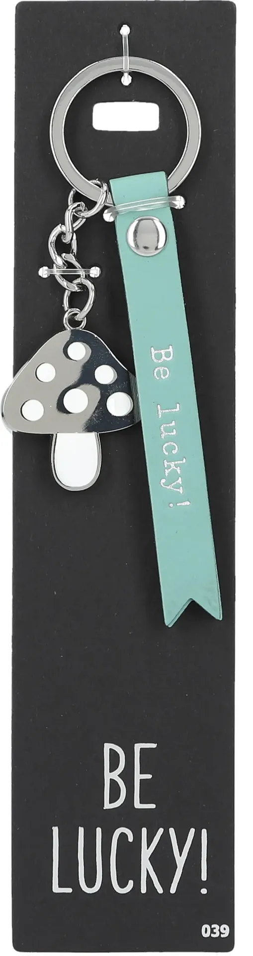 [4411807 39] Sleutelhanger Don't forget me 39: Be lucky!