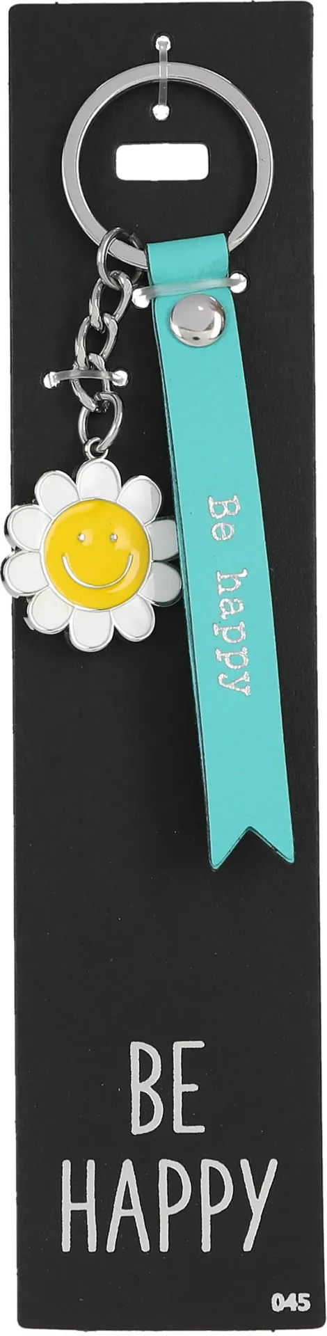 Sleutelhanger Don't forget me 45: Be happy