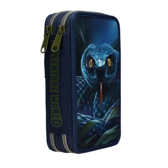 [13977] Adventure World - Etui 2 vakken met spin