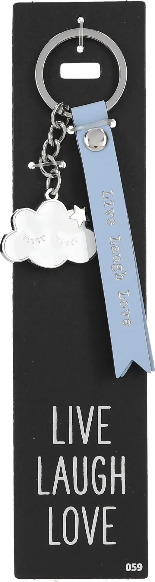 Sleutelhanger Don't forget me 59: Live Laugh Love
