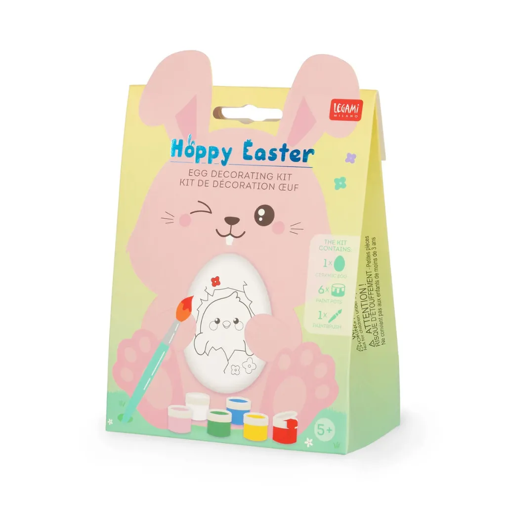 [EAE0002] Legami Hoppy Easter - Kit de décoration oeuf