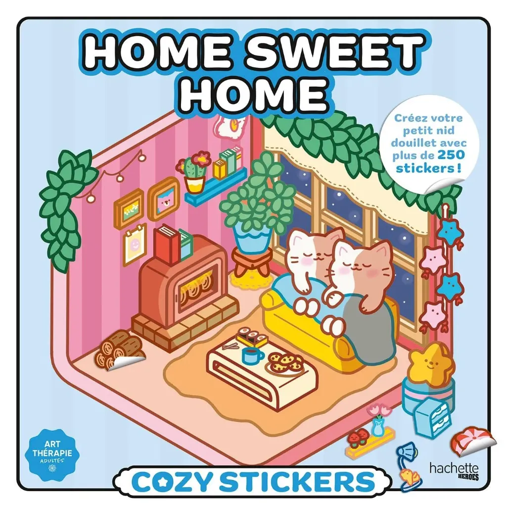 Home Sweet Home - Cozy stickers FR