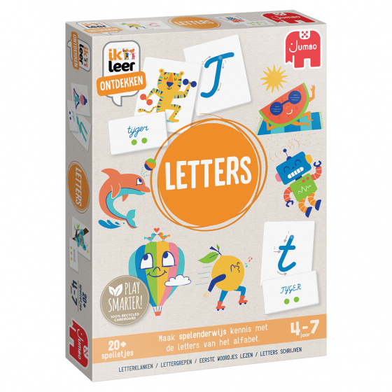 Jumbo - Ik leer ontdekken: Letters NL