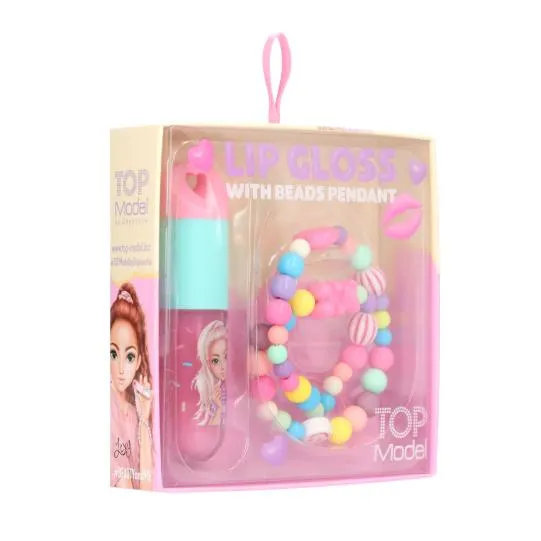 [14125] TOPModel - Lipgloss met kralenhanger CANDY GLAM