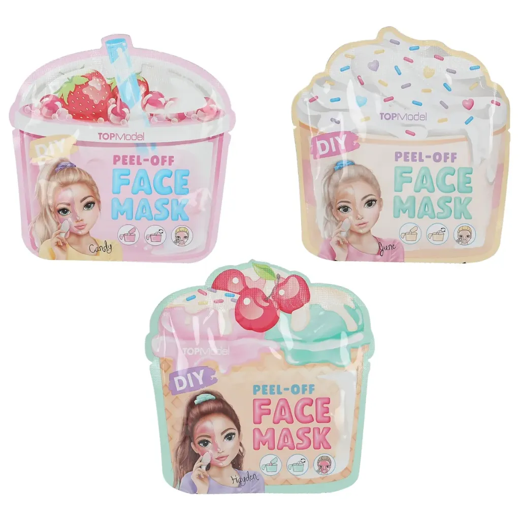 [14121] TOPModel - DIY gezichtsmasker CANDY GLAM assortiment