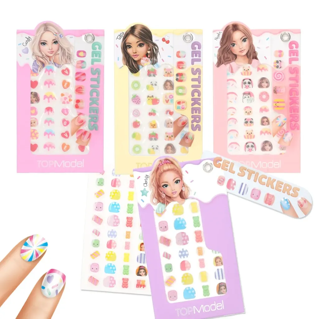 [14073] TOPModel - Gel nagelstickers CANDY GLAM assortiment