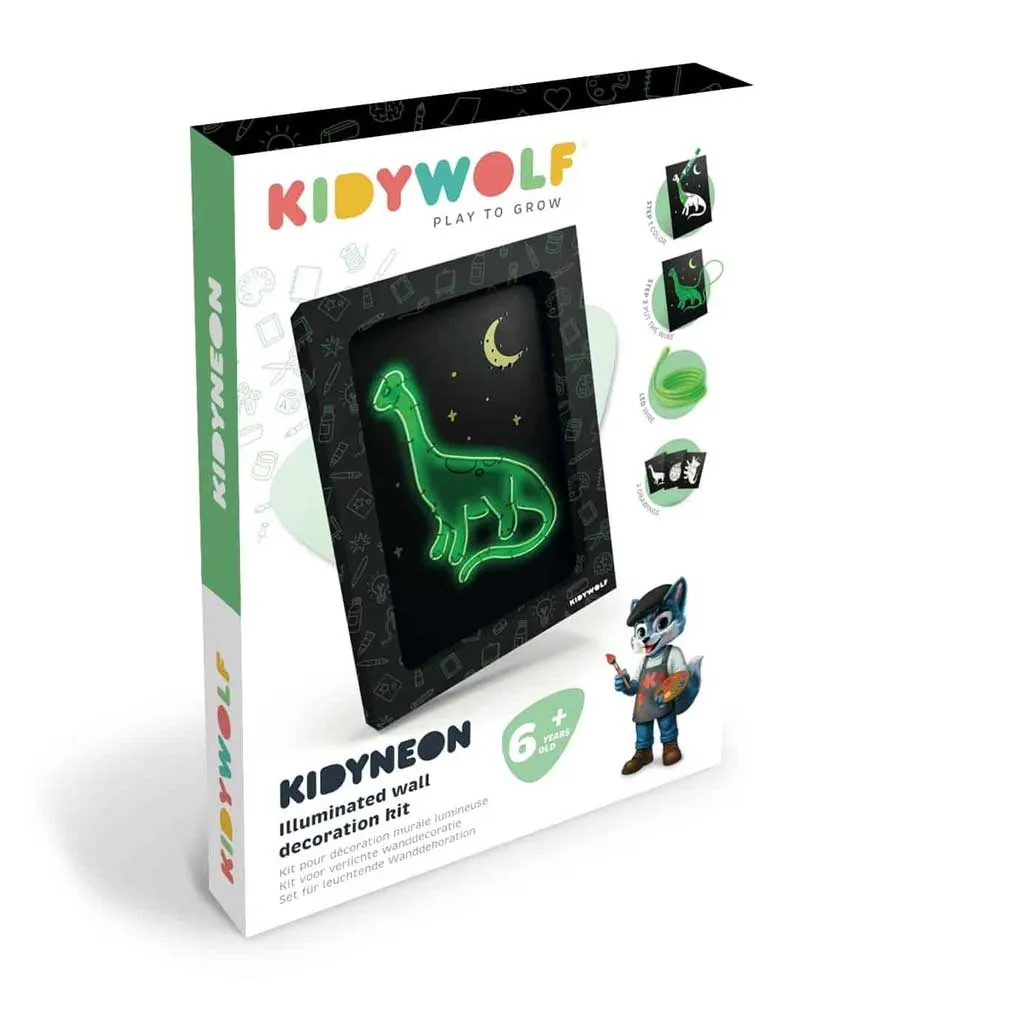 [KIDYNEON-DIN-GR] Kidywolf - Kidyneon: Dinosaurus