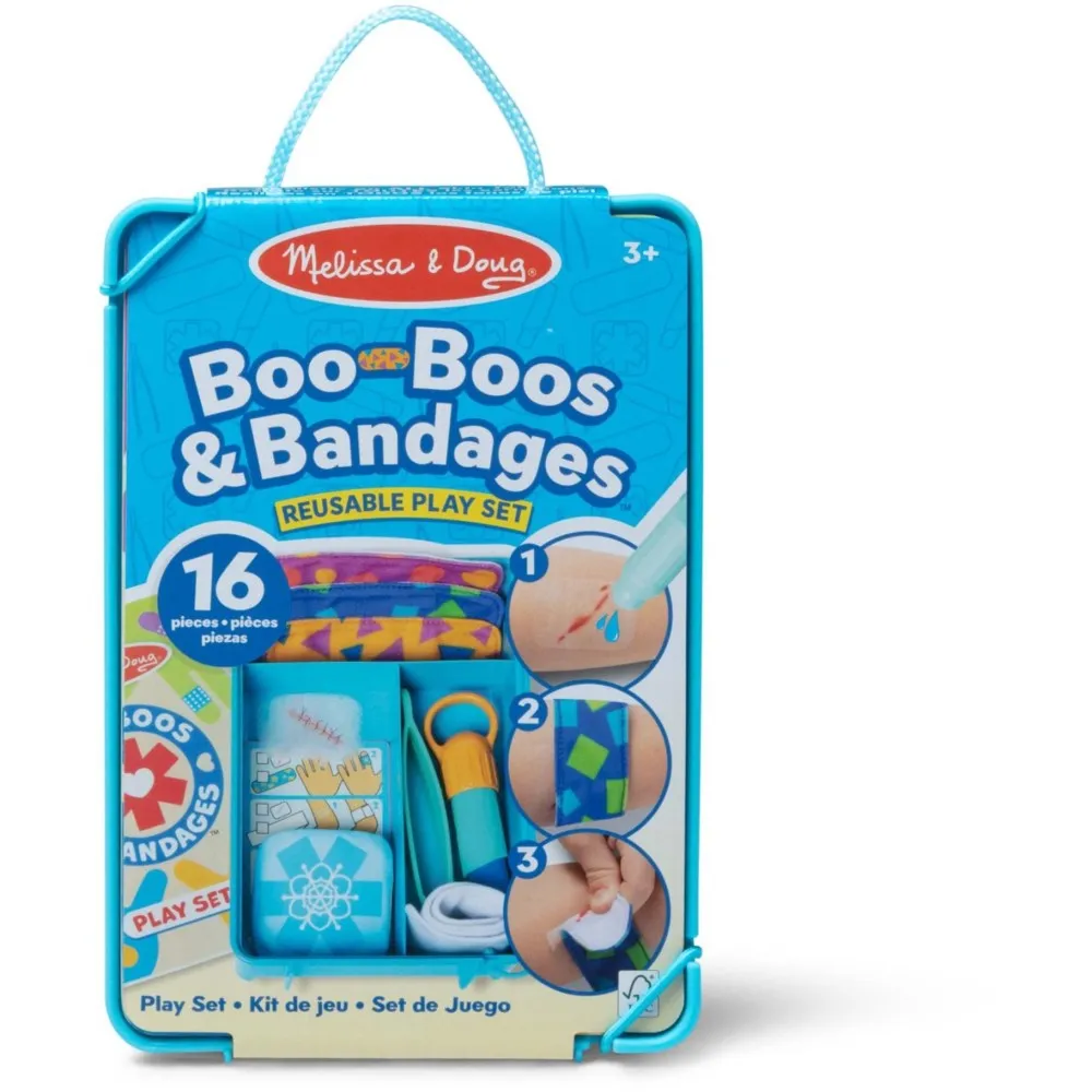 [8906074904] Melissa & Doug - Boo-Boos & Bandages play-set