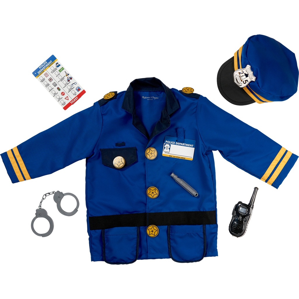[8906075144] Melissa & Dough - Police Officer Costume