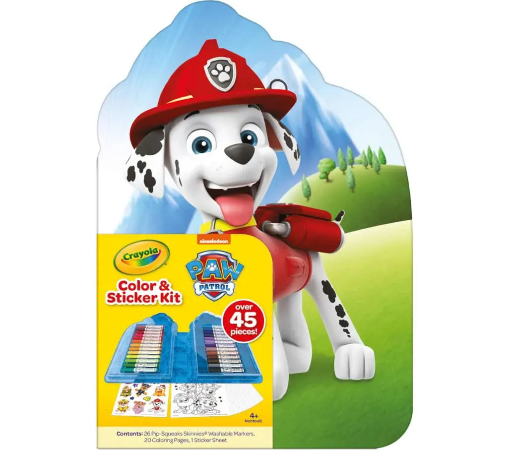 [CR04-0783] Crayola - Kit de coloriage et d'autocollants Paw Patrol