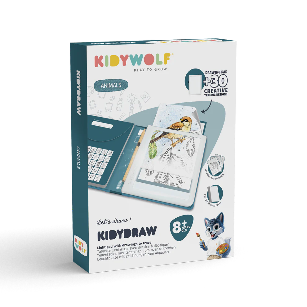 [KIDYDRAW-PAD8-ANI] Kidywolf - Kidydraw Animals