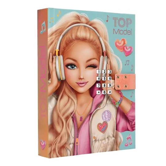[14157] TopModel - Journal intime avec code secret et son MUSIC