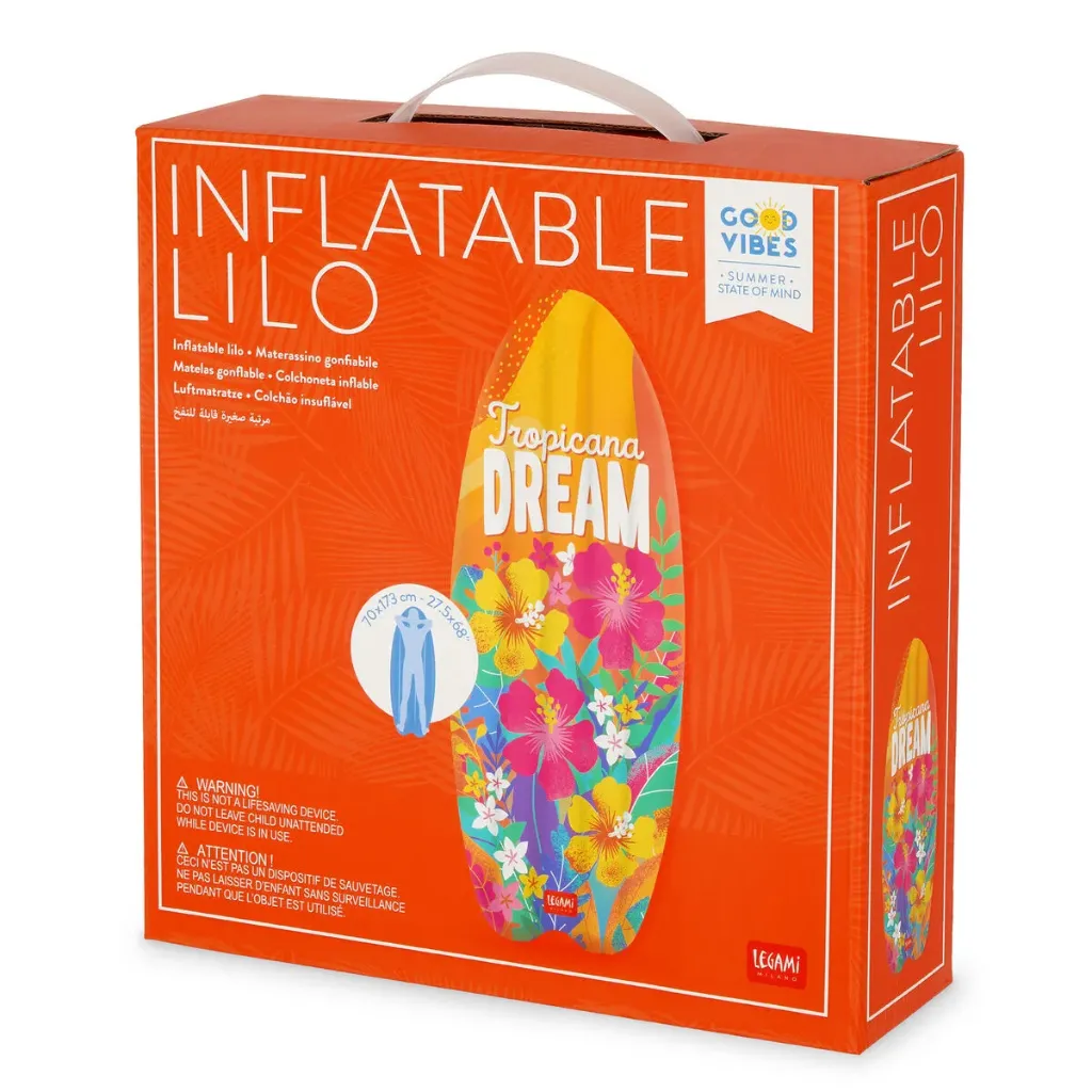 [MATT0013] Legami - Inflatable Lilo - Tropicana Beach