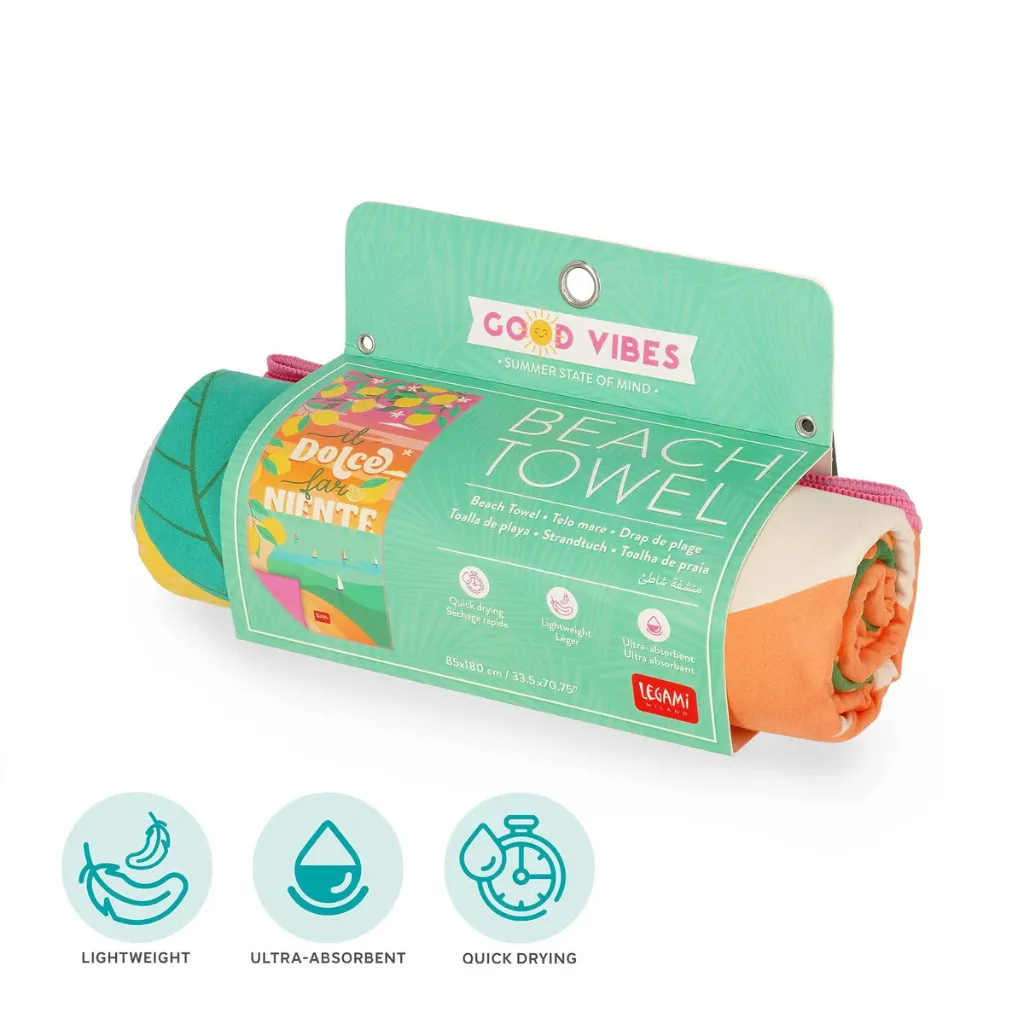 [BT0040] Legami - Beach Towel - Il dolce far niente