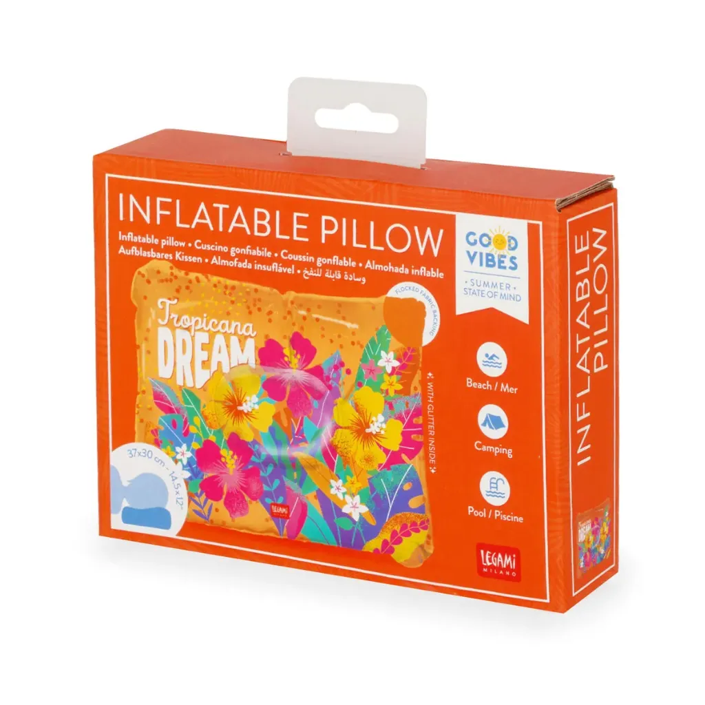[IP0017] Legami - Inflatable Pillow - Tropicana Dream