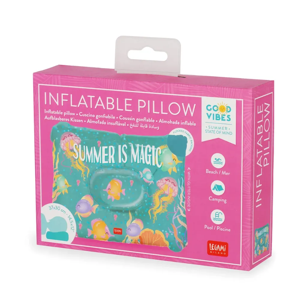 [IP0016] Legami - Inflatable Pillow - Summer is magic