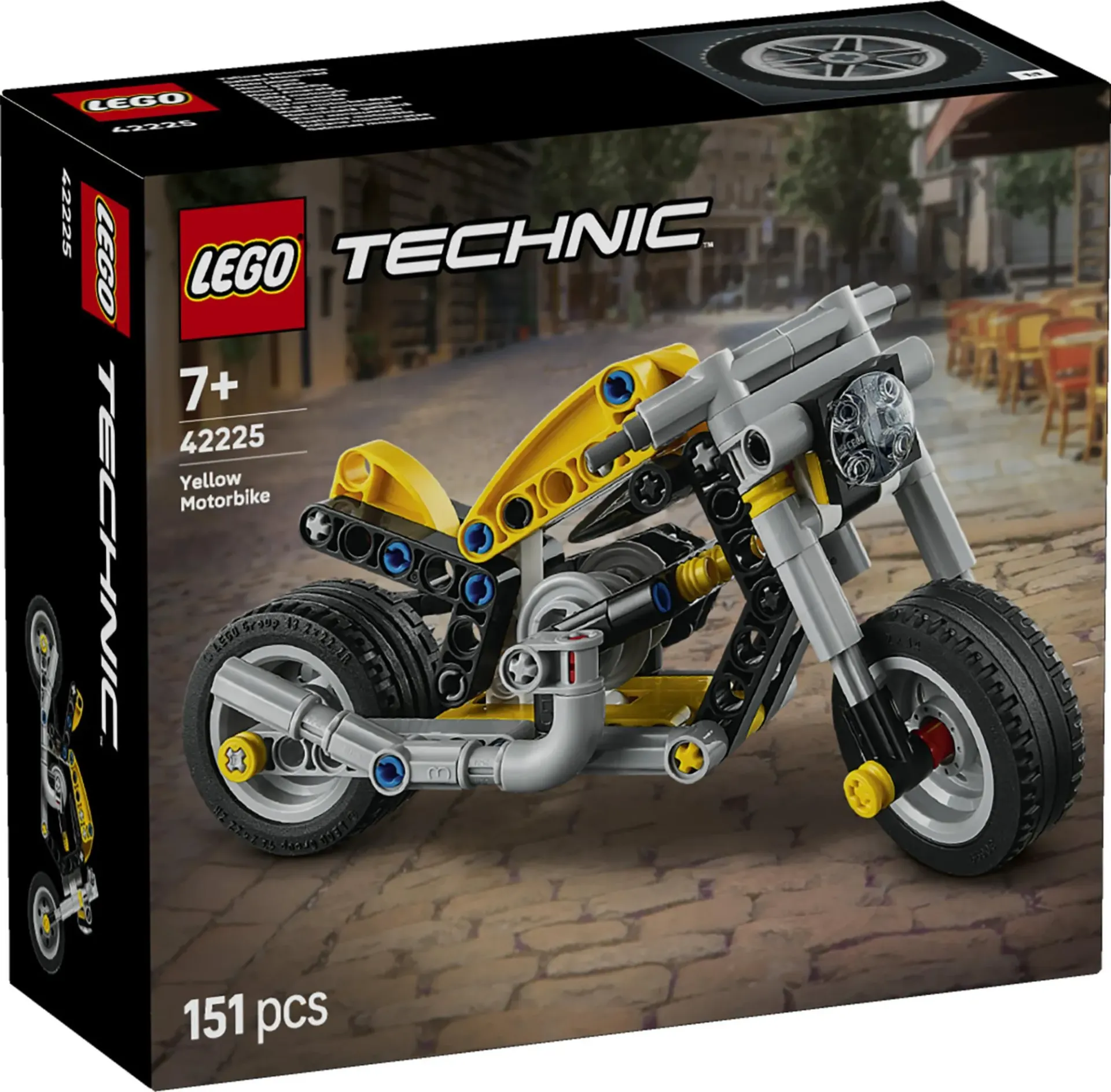 Lego Technic - Gele motor