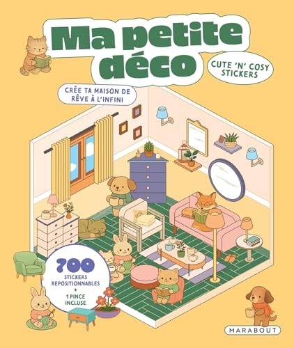Cute 'n' Cosy Stickers - Ma petite bibliothèque