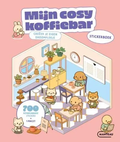 Mijn cosy koffiebar - Stickerboek