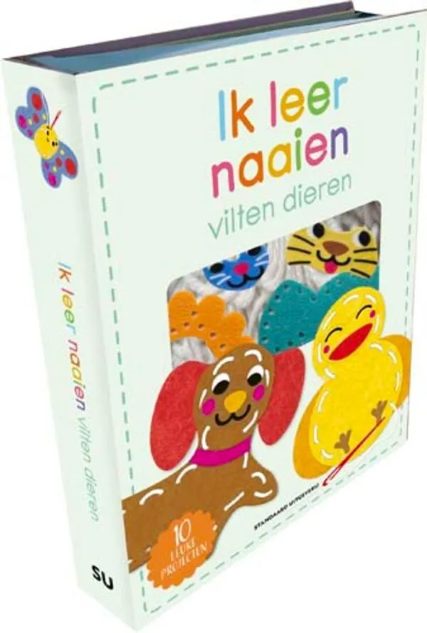 Ik leer naaien - Vilten dieren 6+
