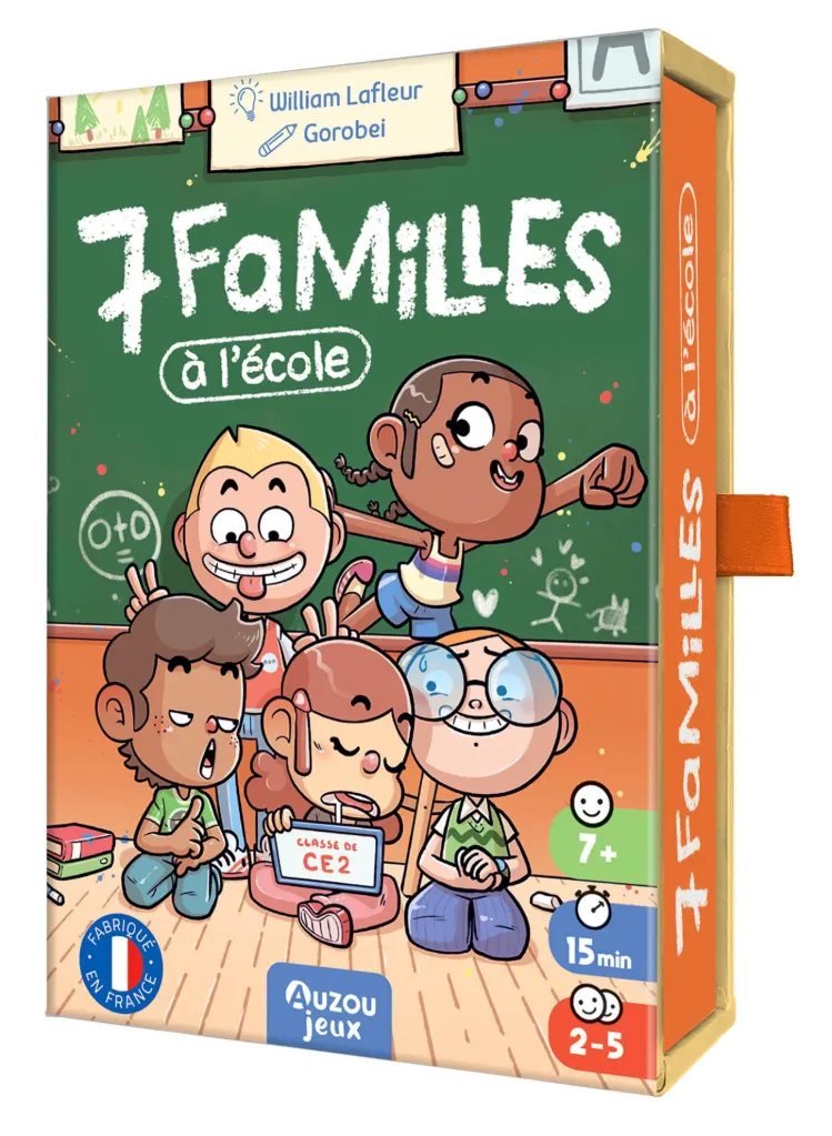[JE250006] 7 familles à l'école FR